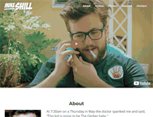 Tablet Screenshot of mikeshill.com